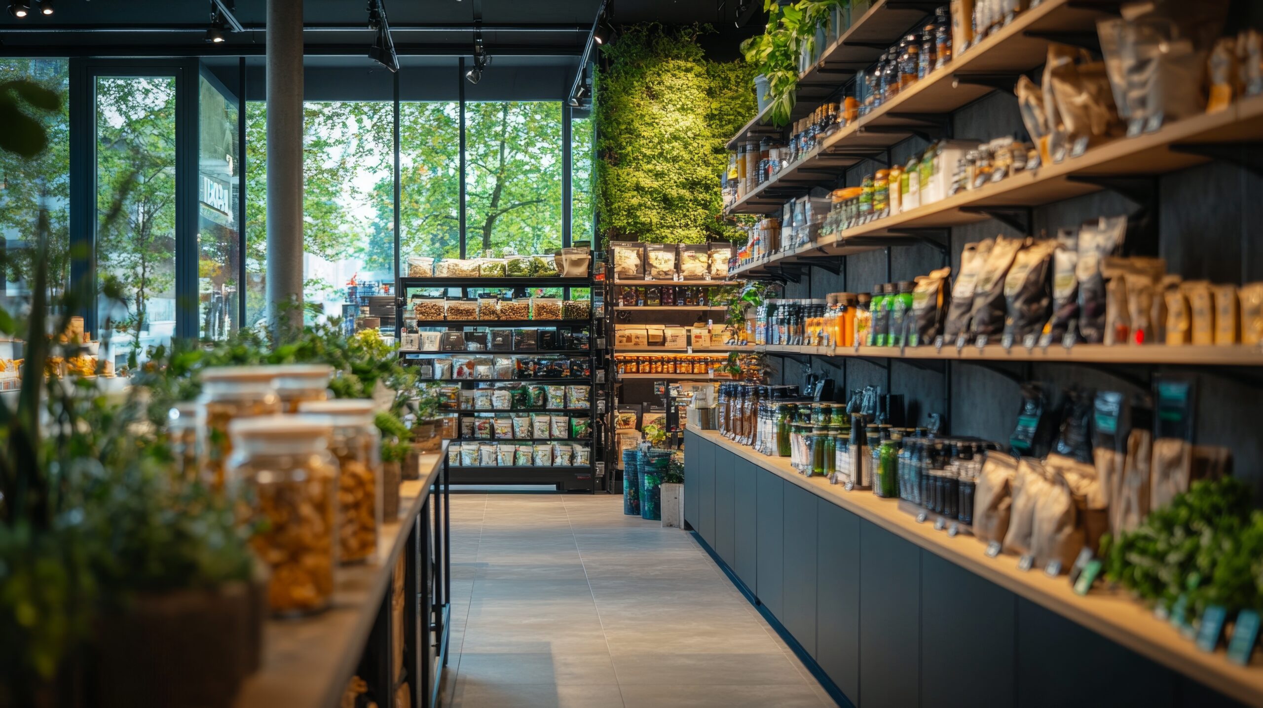Agencement de magasin bio : parcours client fluide et mise en valeur des produits naturels